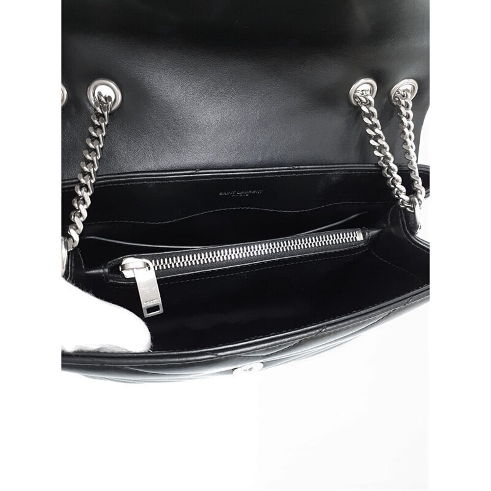 SAINT LAURENT PARIS Lulu Quilted Leather Bag Chain Shoulder - Picture 3 of 9